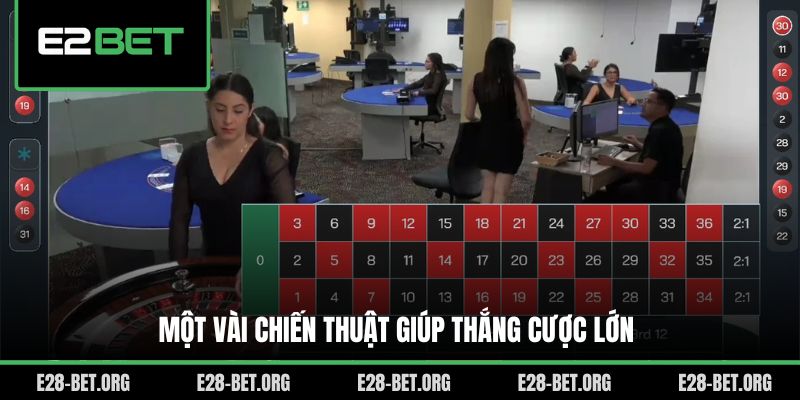 Một vài chiến thuật giúp thắng cược lớn Một vài chiến thuật giúp thắng cược lớn
